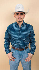 Cuero Line Long Sleeve Cindric Button Up