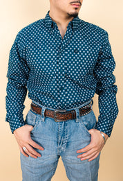 Cuero Line Long Sleeve Cindric Button Up