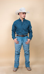 Cuero Line Long Sleeve Cindric Button Up
