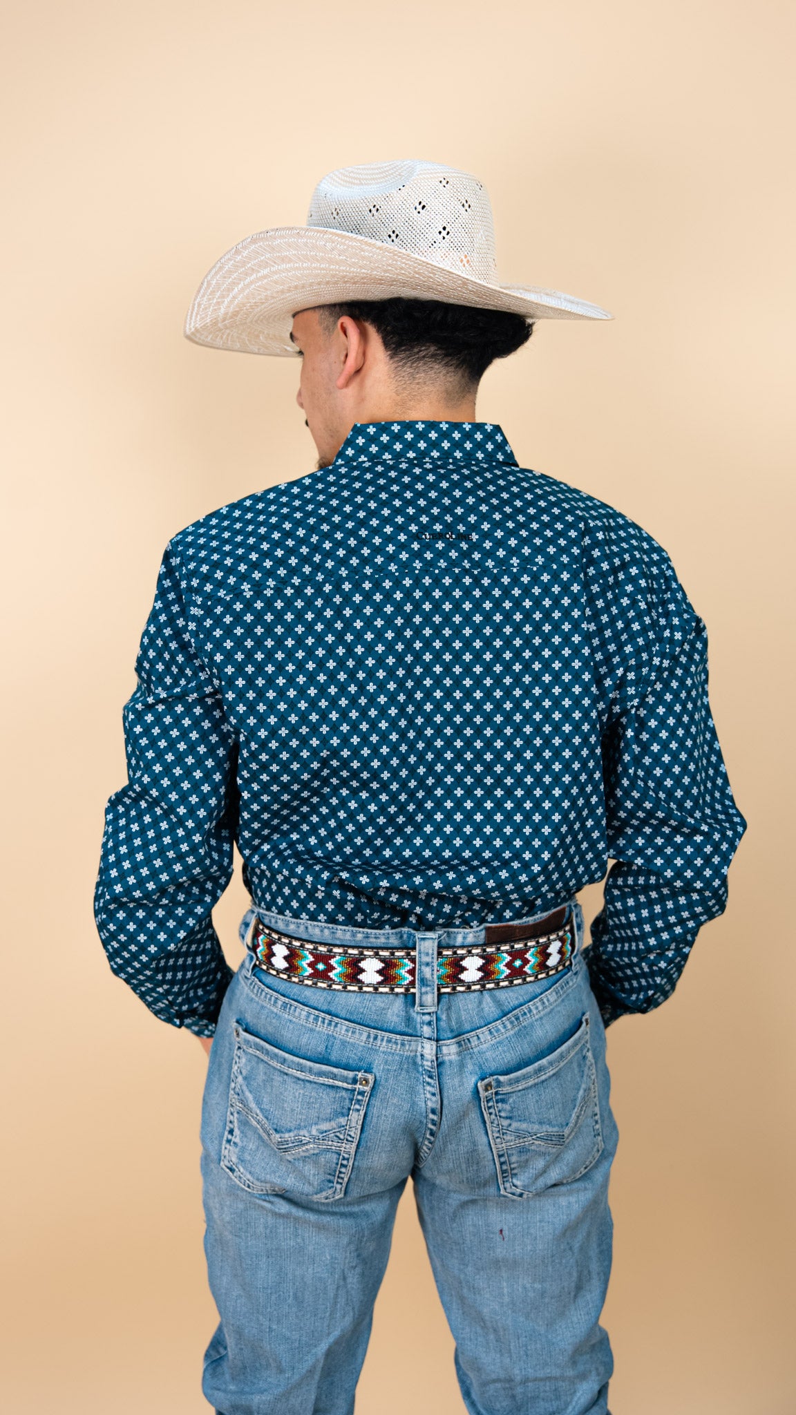 Cuero Line Long Sleeve Cindric Button Up
