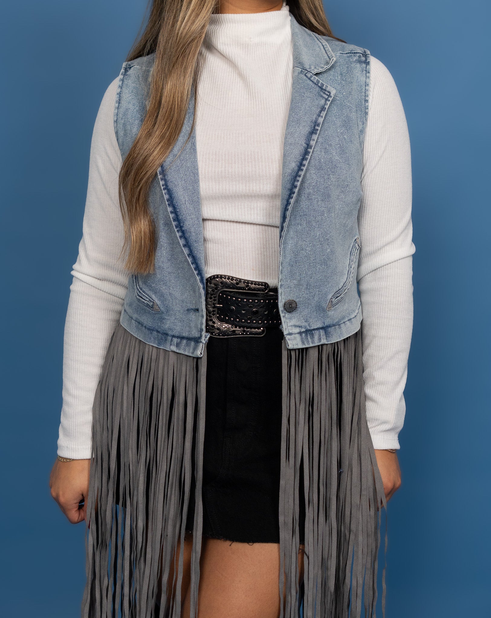 Sedona Fringed Cowgirl Vest