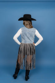 Sedona Fringed Cowgirl Vest