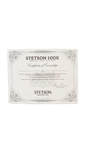 Stetson El Presidente 100X Premier Cowboy Hat