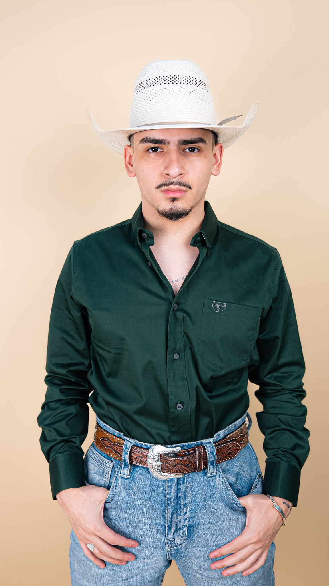 Platini Long Sleeve Rolex Button Up