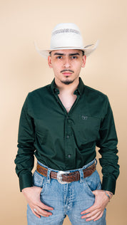Platini Long Sleeve Rolex Button Up