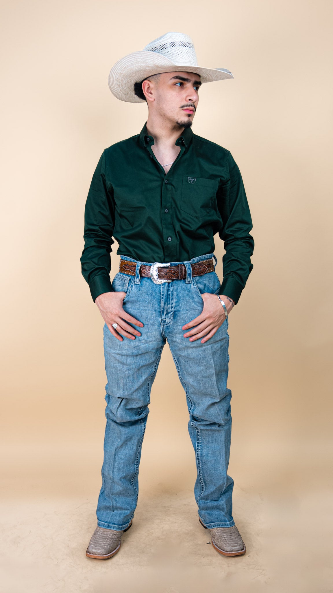 Platini Long Sleeve Rolex Button Up