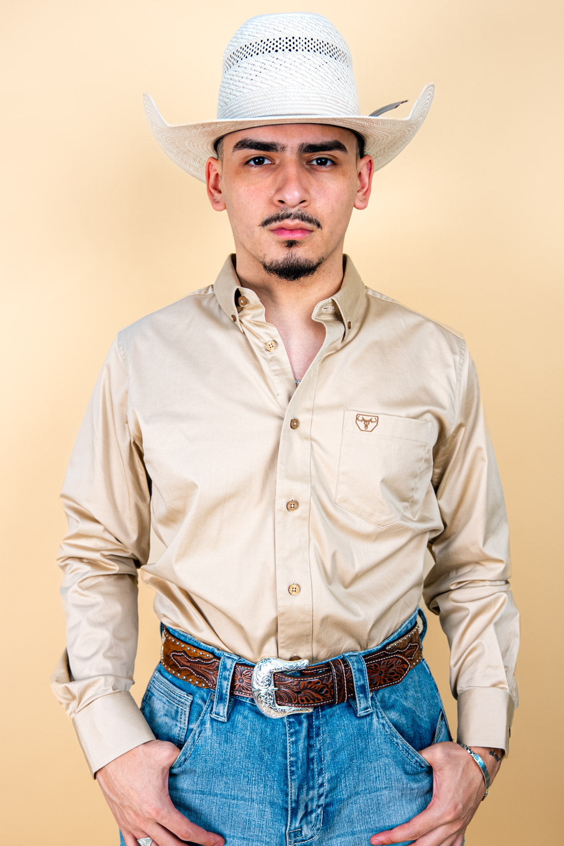 Platini Long Sleeve Rolex Button-Up