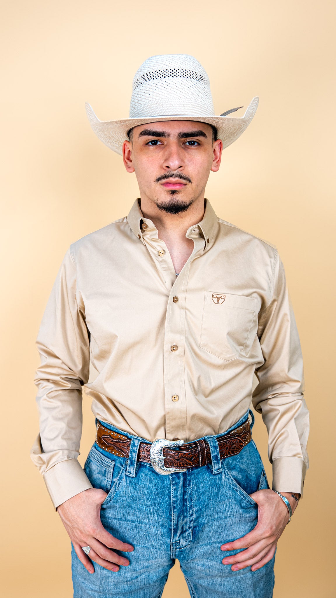 Platini Long Sleeve Rolex Button Up