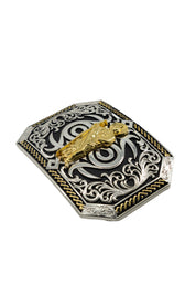 Sacred Arabesque San Judas Belt Buckle