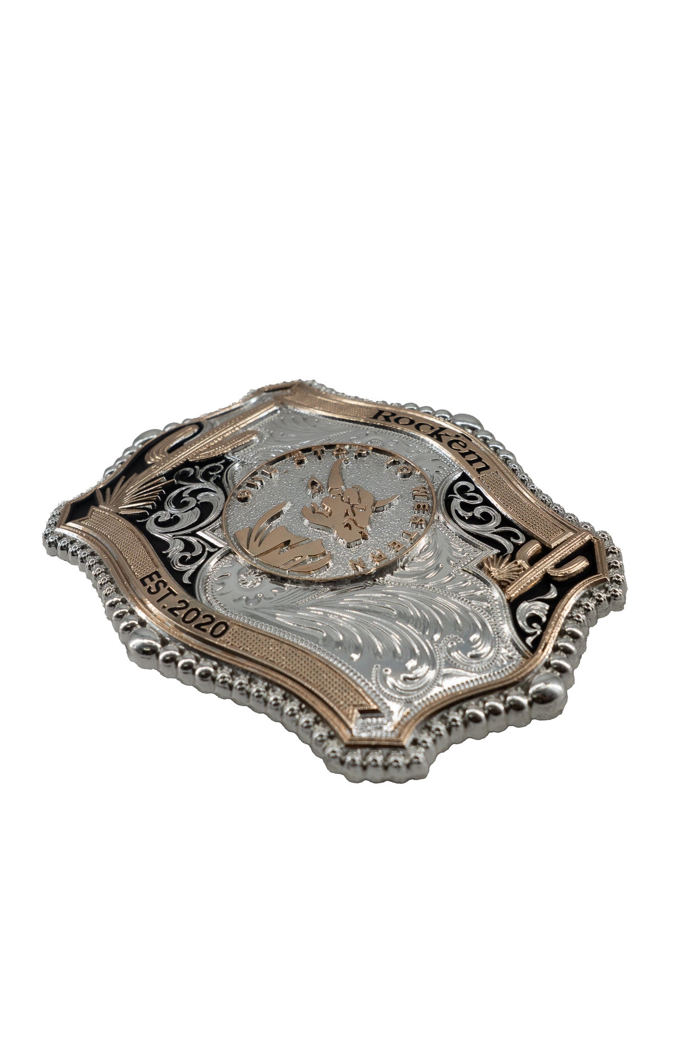 Rock’em Desert Bull Belt Buckle