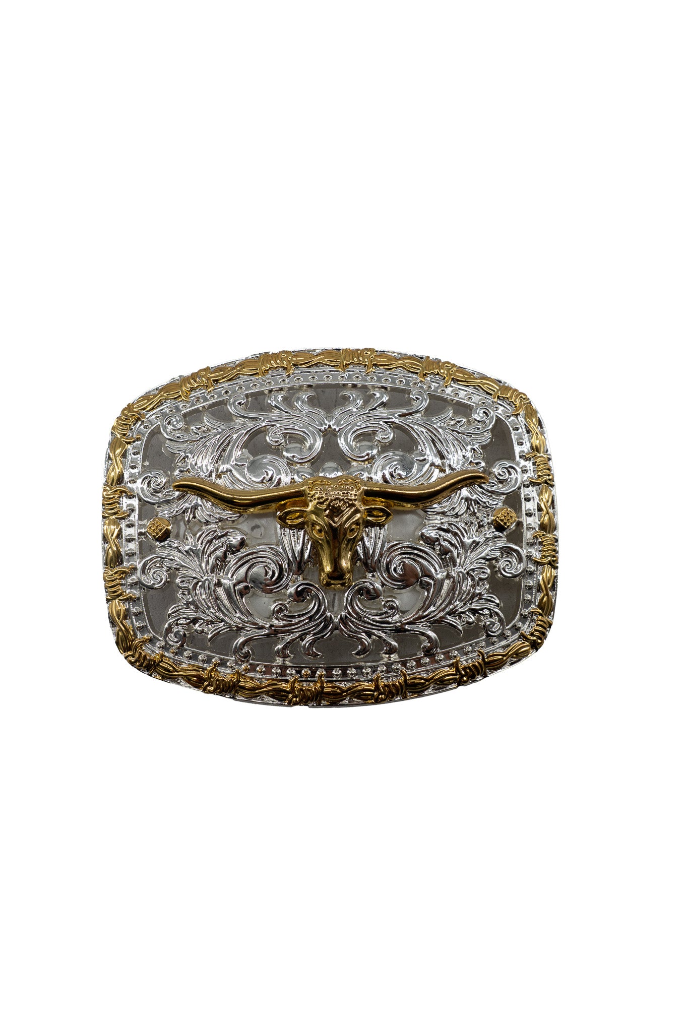 Regal Filigree Longhorn Belt Buckle