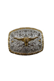 Regal Filigree Longhorn Belt Buckle