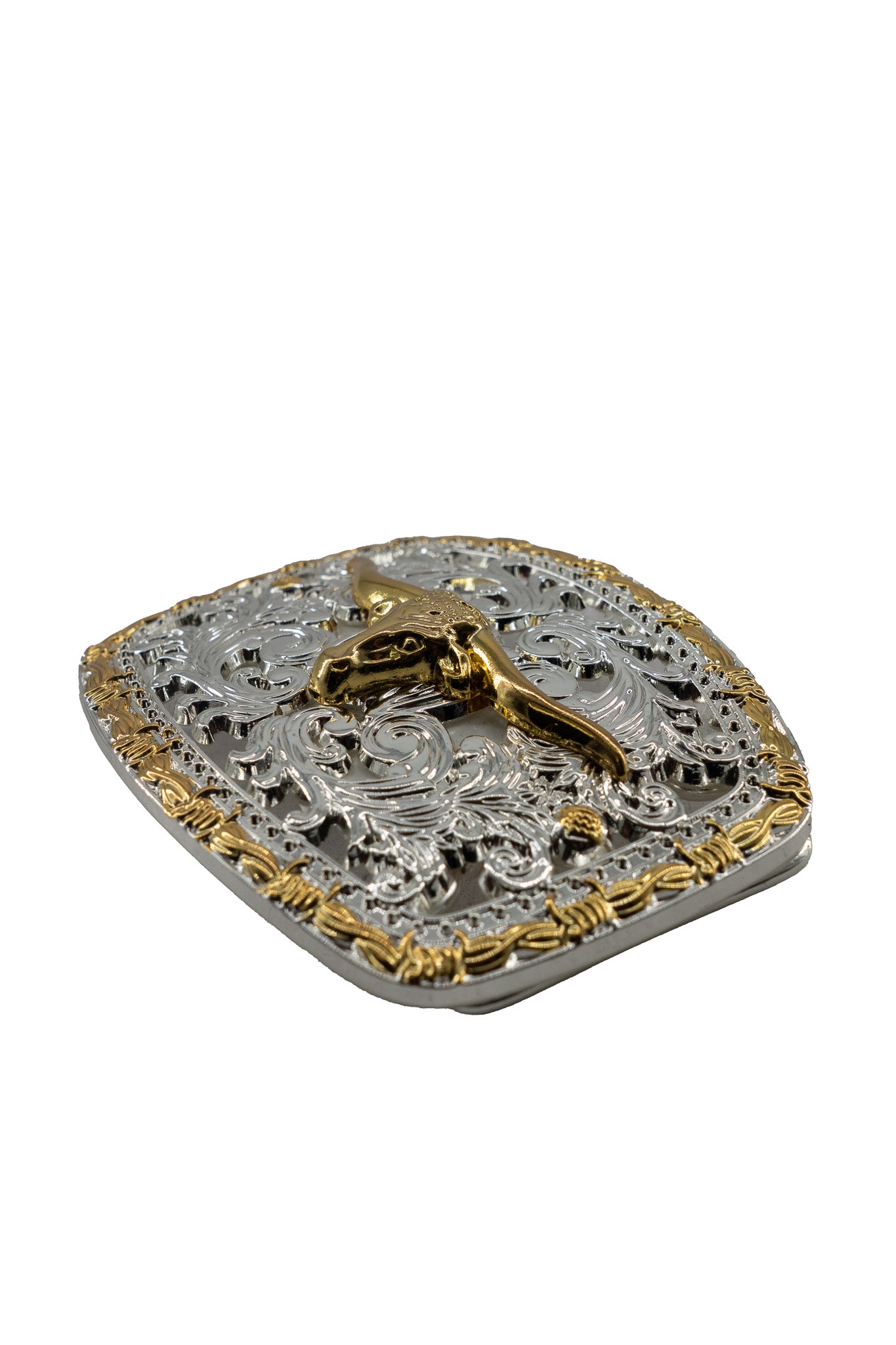 Regal Filigree Longhorn Belt Buckle