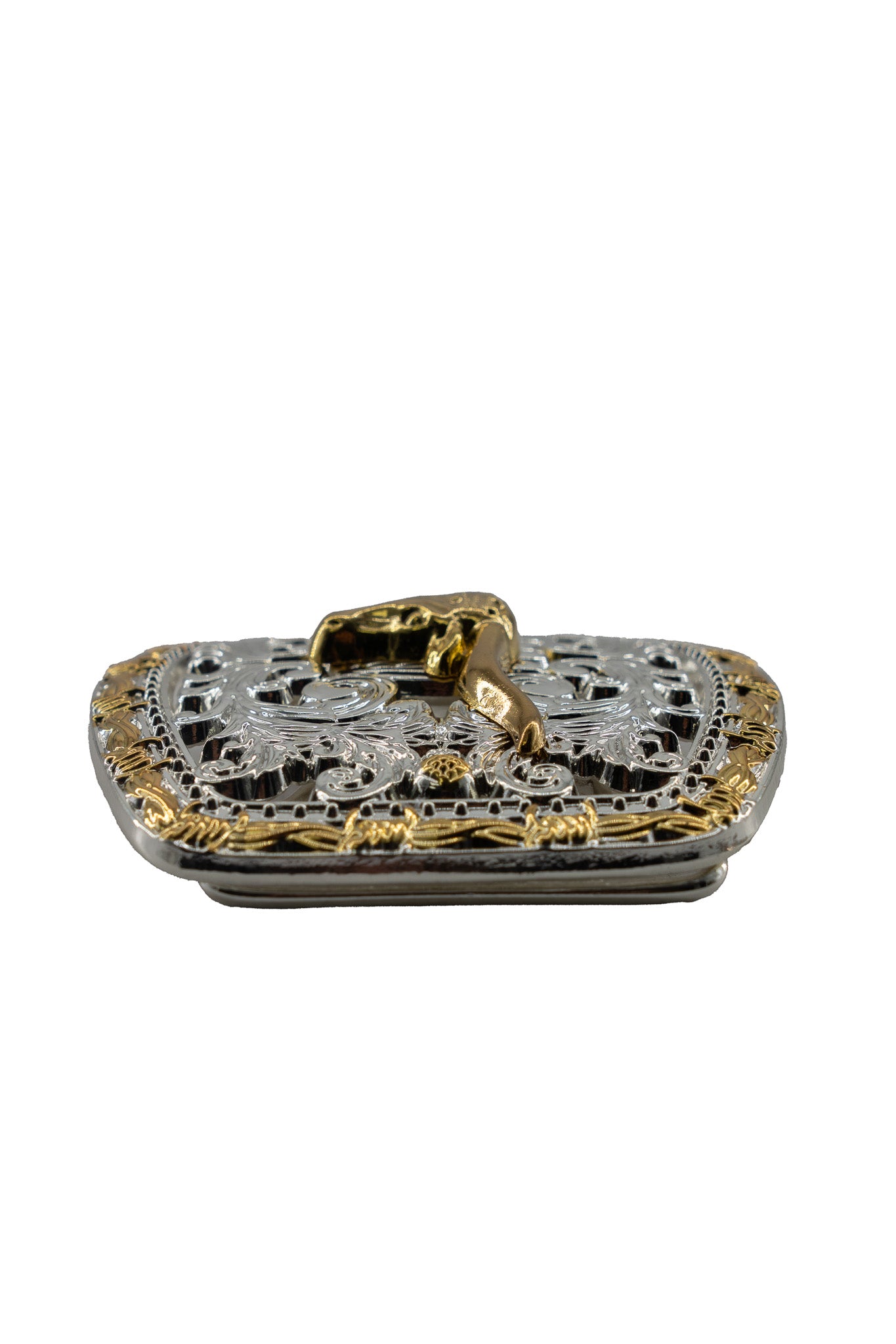 Regal Filigree Longhorn Belt Buckle