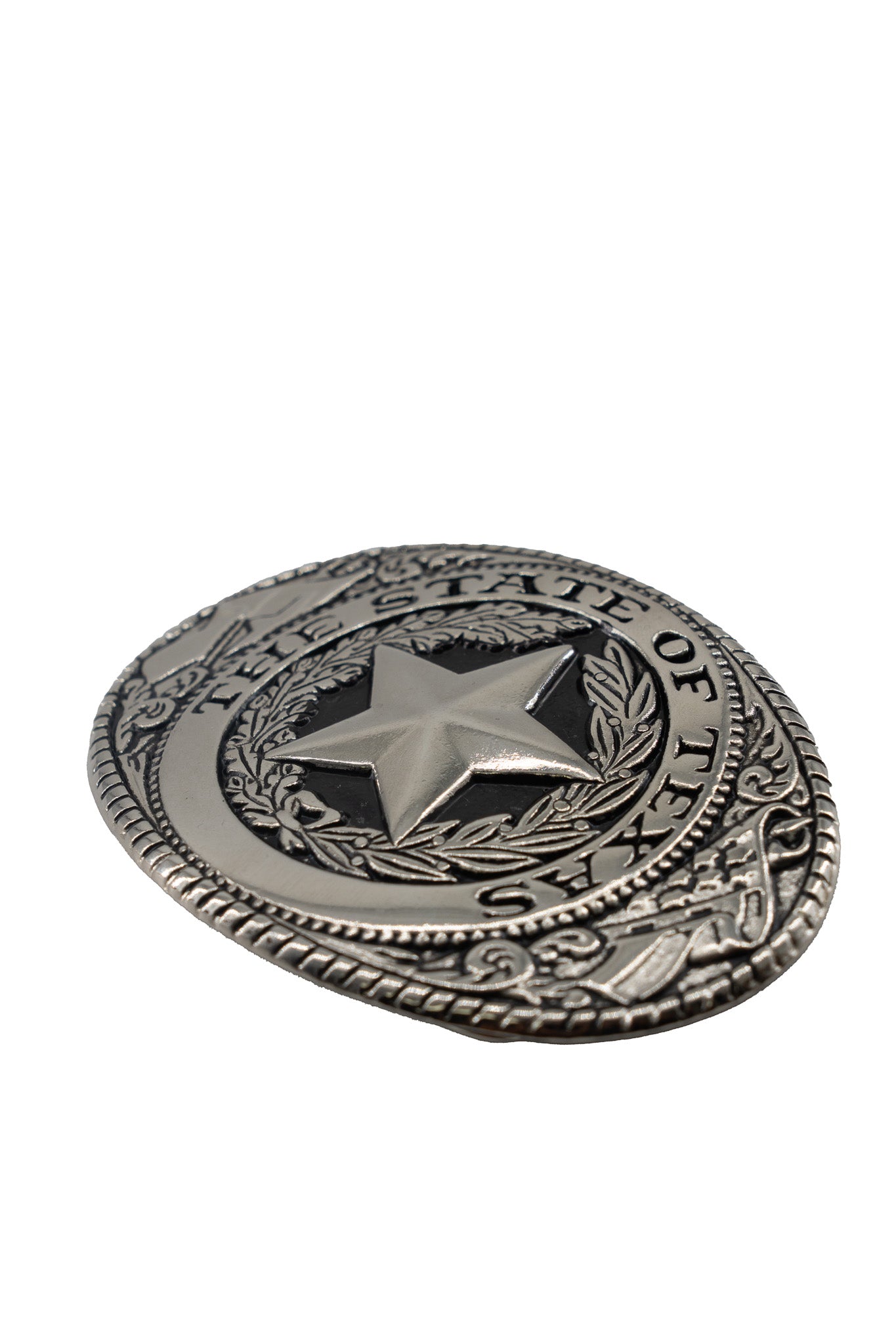 Oval Texas Heritage Belt Buckle