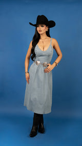 Parker Fit & Flare Dress Midi Dress