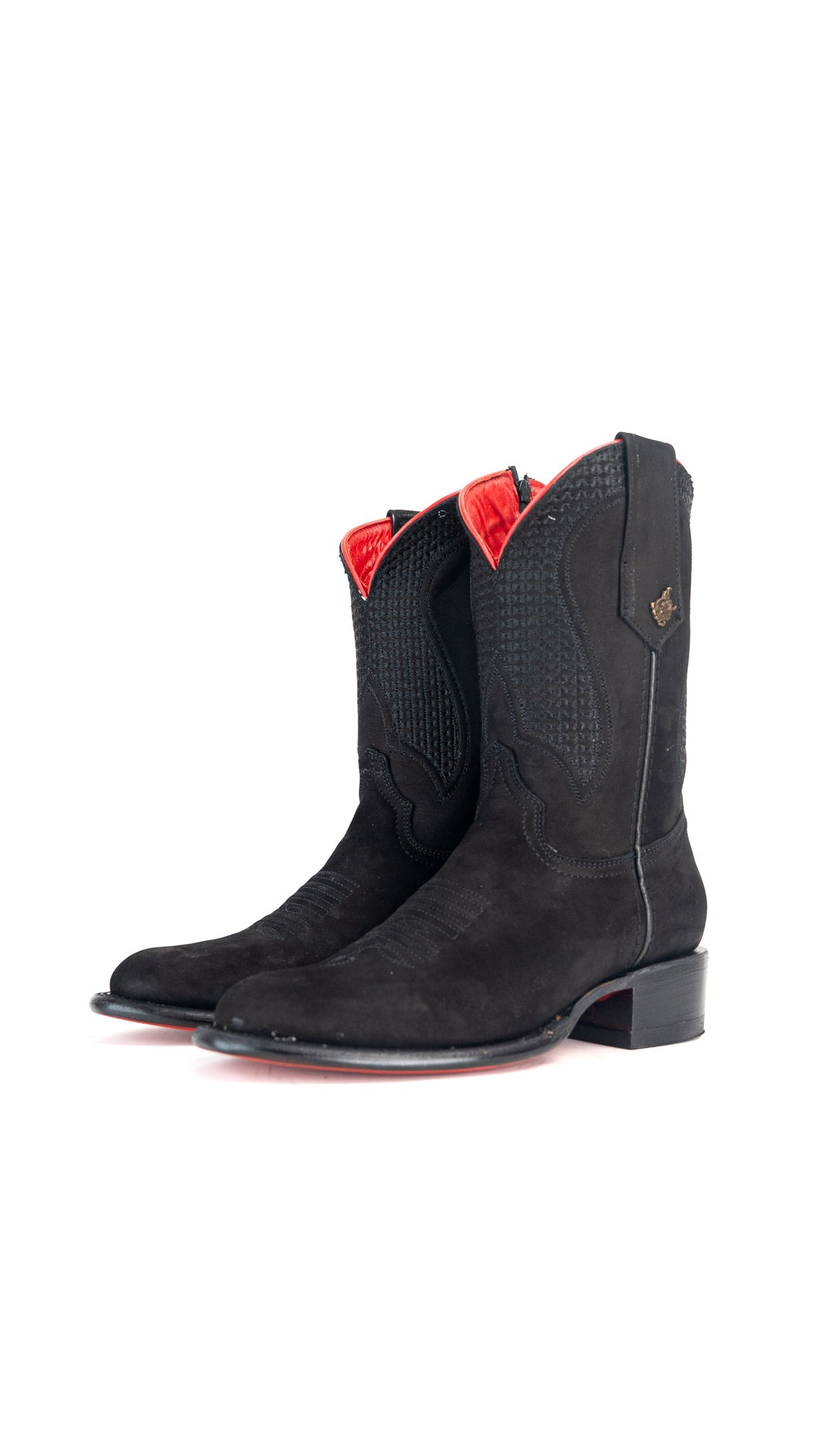 Montana Red Bottom Round Toe Cowboy Boot
