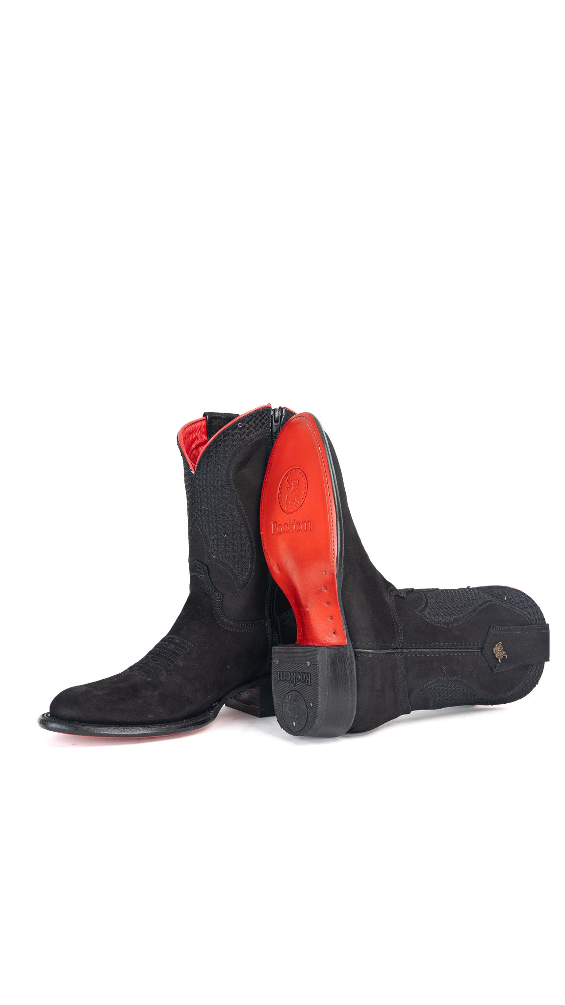 Montana Red Bottom Round Toe Cowboy Boot