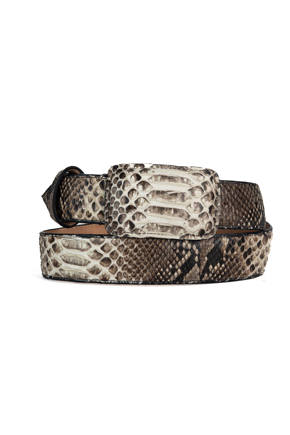 Tommy Exotic Python Cowboy Belt