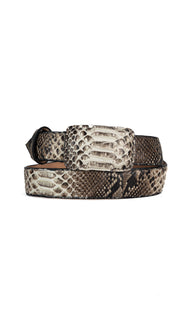 Tommy Exotic Python Cowboy Belt