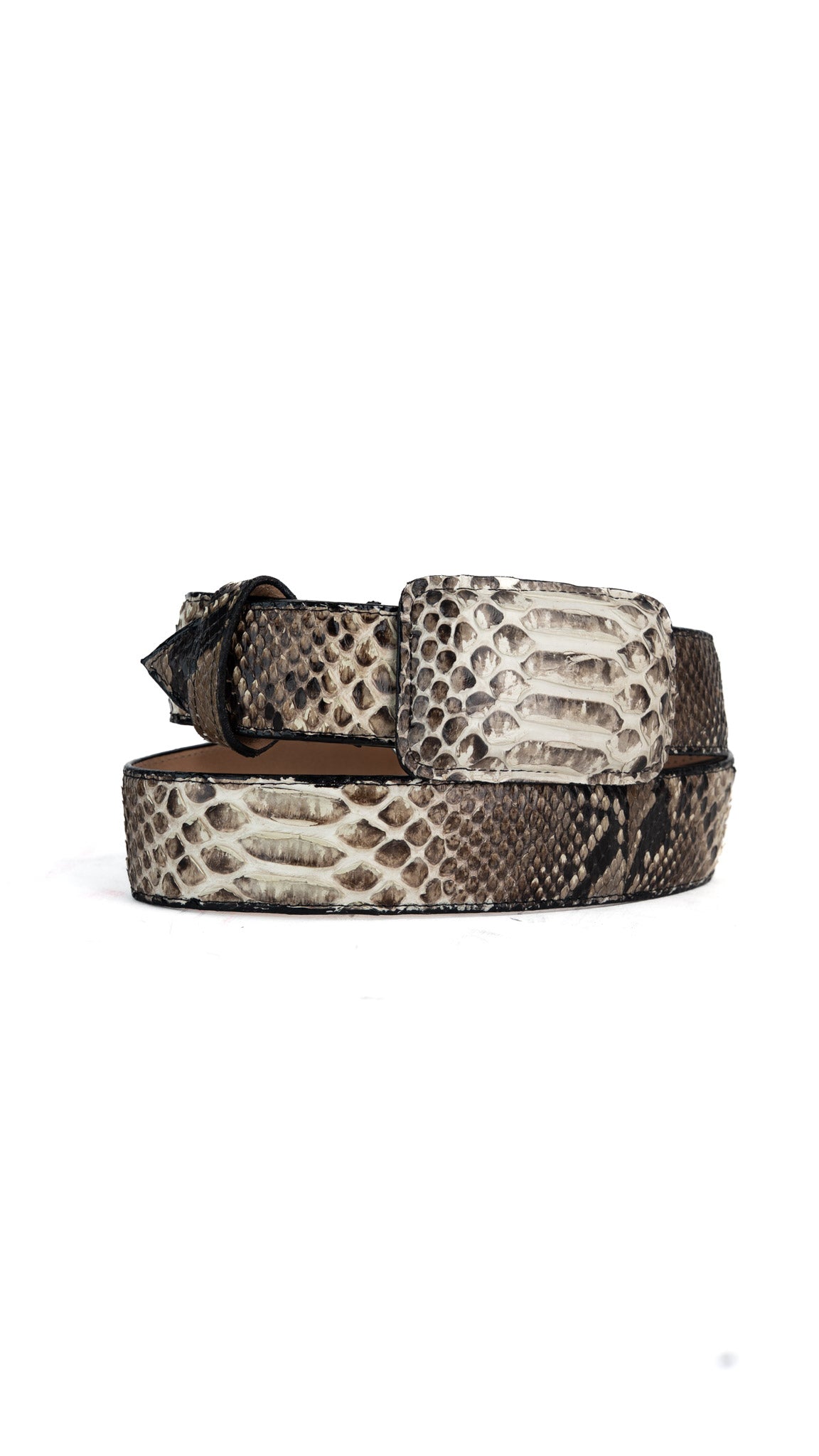 Tommy Exotic Python Cowboy Belt