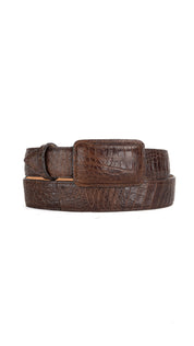 Tommy Exotic Caiman Cowboy Belt