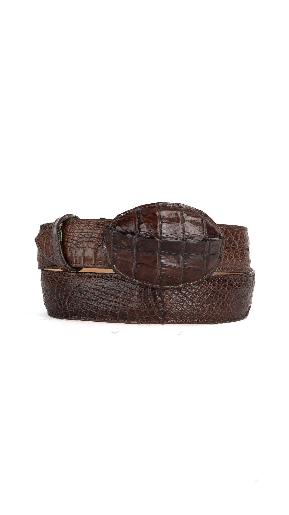 Henry Caiman Tail Cowboy Belt