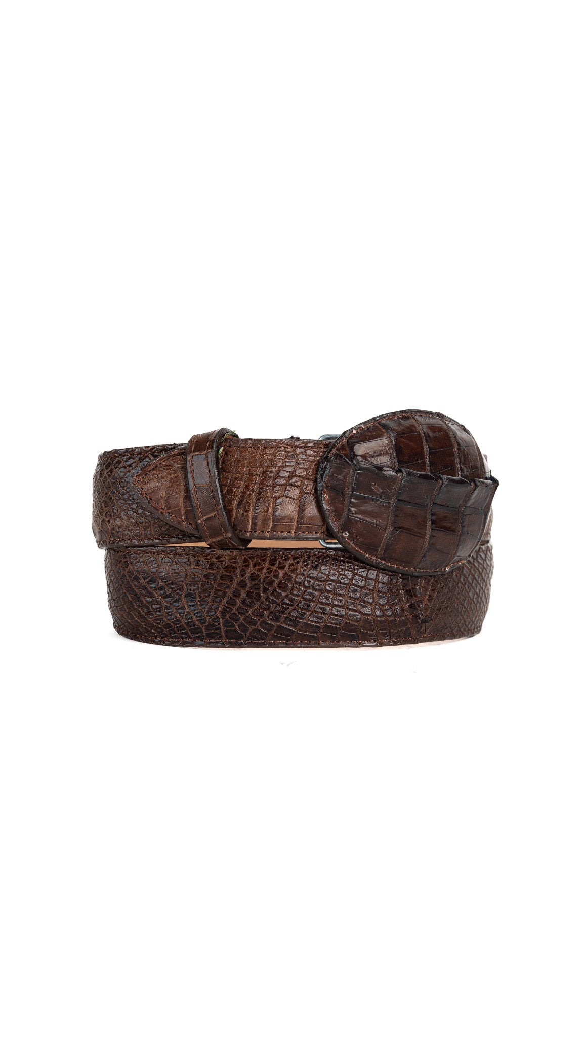 Henry Caiman Tail Cowboy Belt