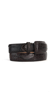 Tommy Exotic Caiman Cowboy Belt