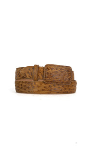 Tommy Exotic Ostrich Cowboy Belt