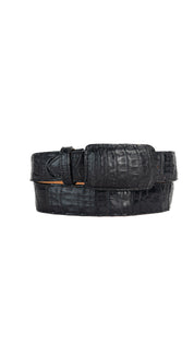 Tommy Exotic Caiman Cowboy Belt