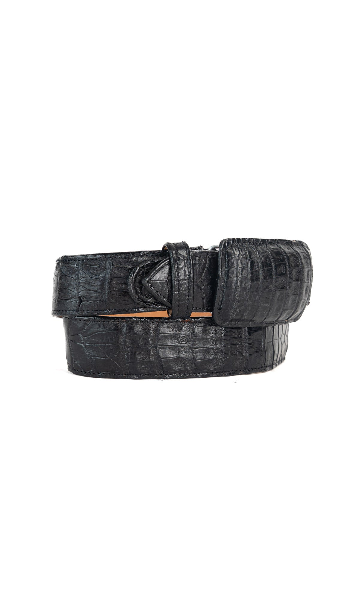 Tommy Exotic Caiman Cowboy Belt