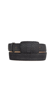 Tommy Exotic Python Cowboy Belt