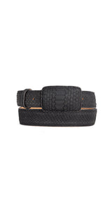 Tommy Exotic Python Cowboy Belt