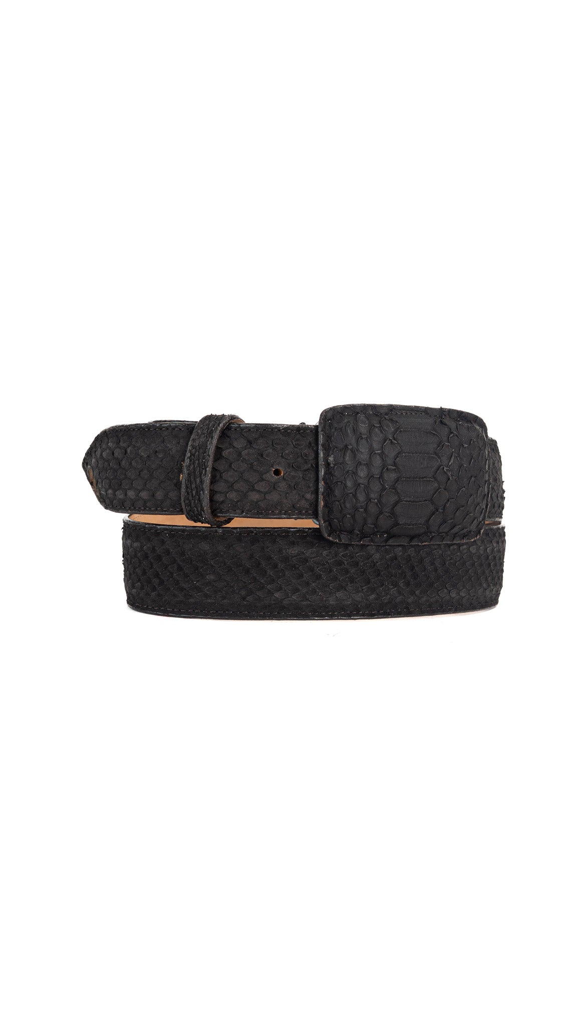 Tommy Exotic Python Cowboy Belt