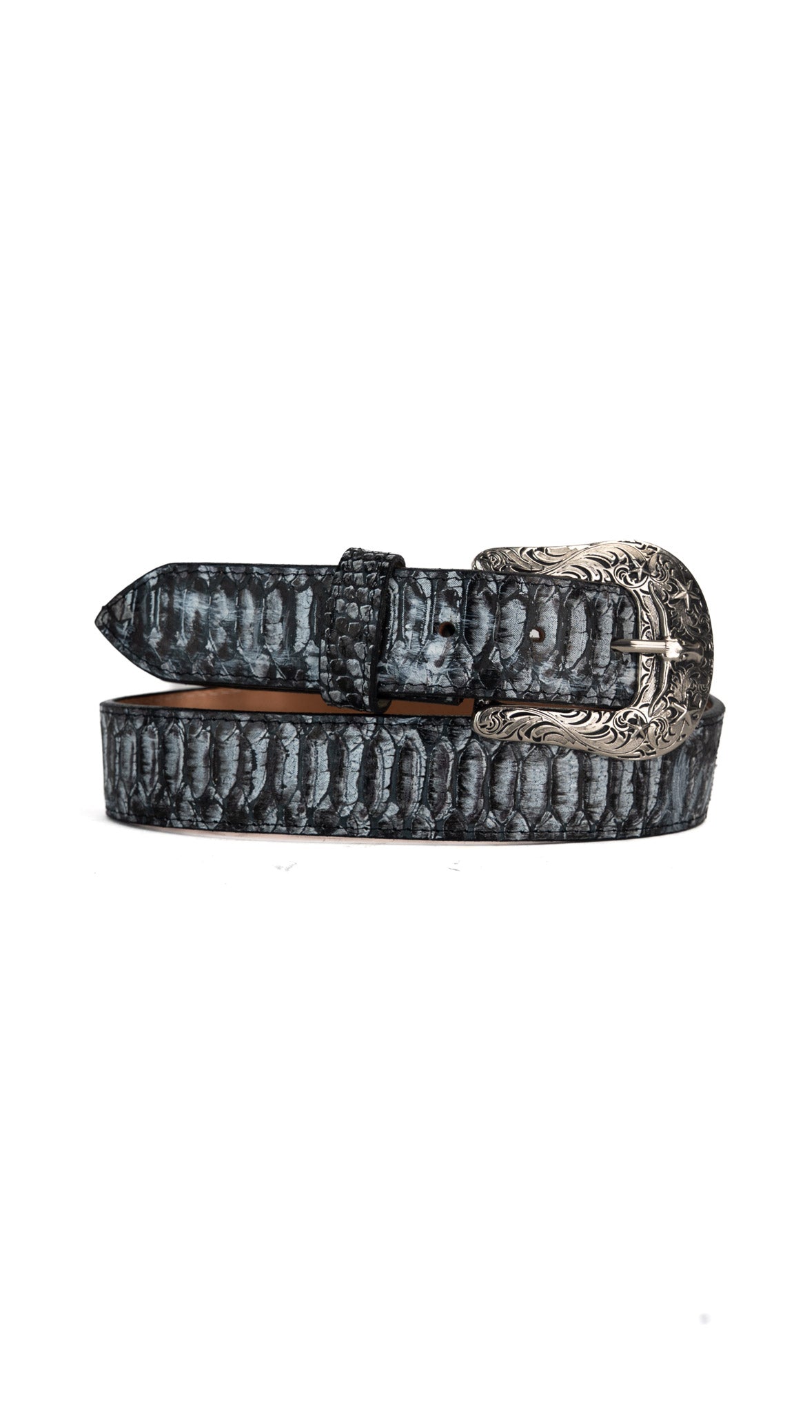 Python Cowboy Belt