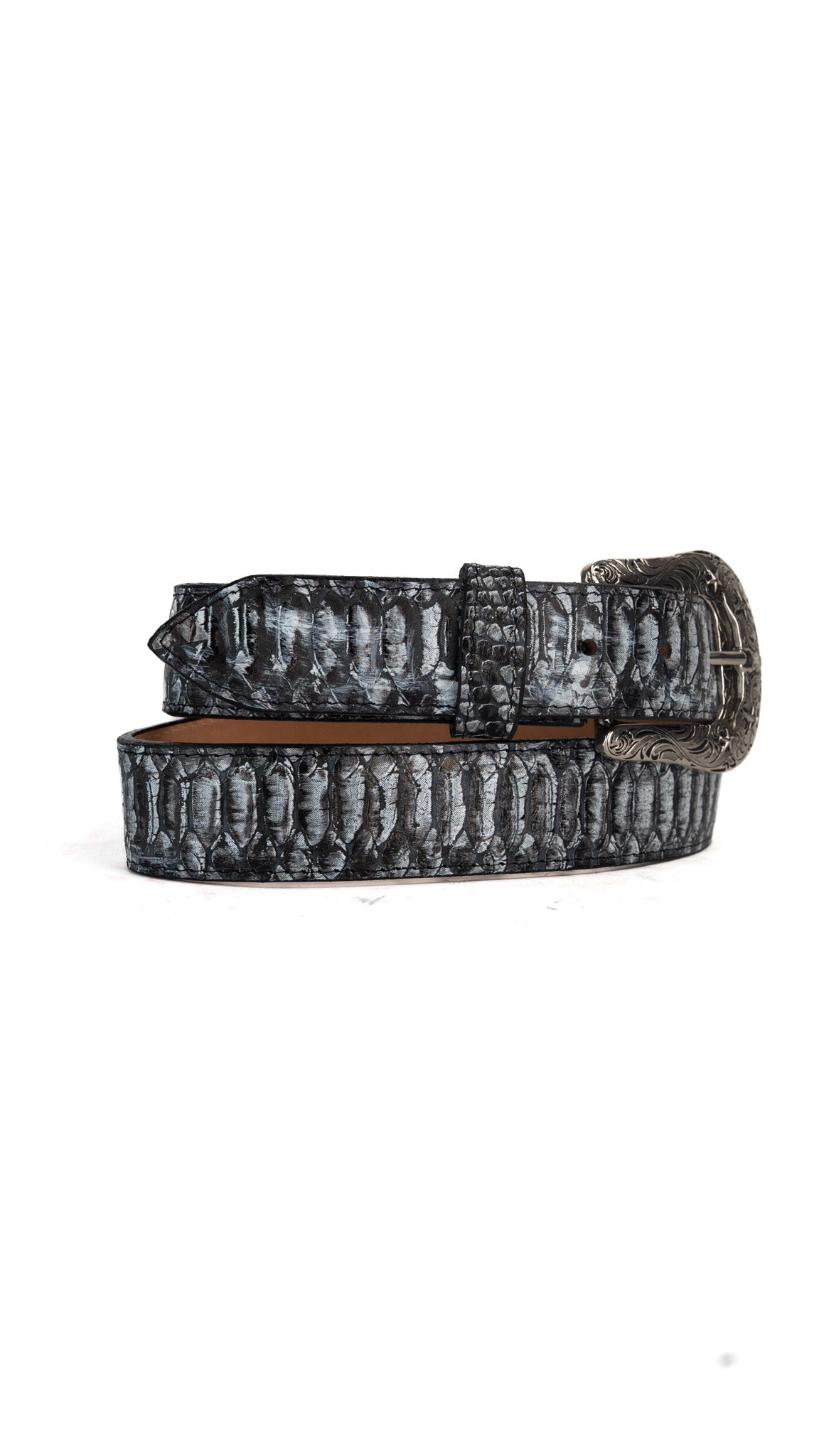 Python Cowboy Belt