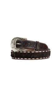 Cattleman Cowhide Cowboy Belt