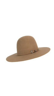 Rock'em 4X Khaki Kids Open Crown Felt Cowboy Hat