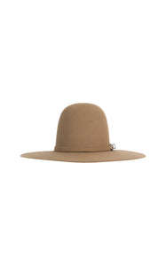 Rock'em 4X Khaki Kids Open Crown Felt Cowboy Hat