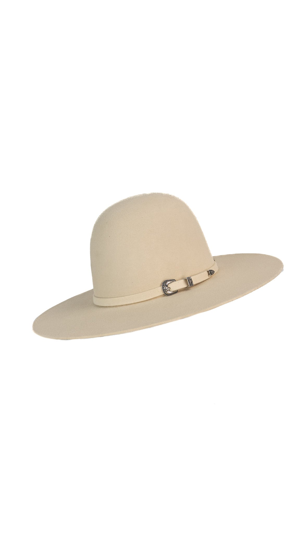 Rock'em 4X Bone Kids Open Crown Felt Cowboy Hat