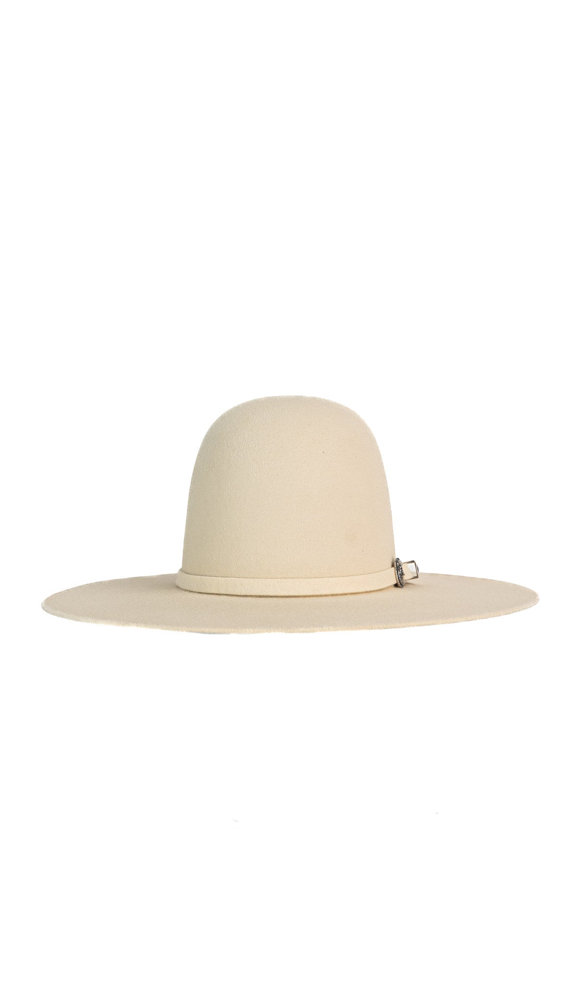 Rock'em 4X Bone Kids Open Crown Felt Cowboy Hat