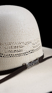 Rock'em 10X James Kids Open Crown Straw Hat