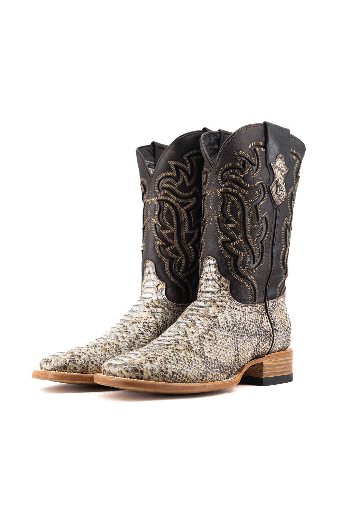 Bruce Python Square Toe Cowboy Boot