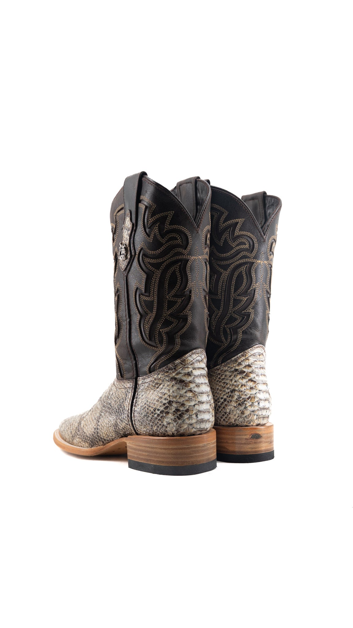 Bruce Python Square Toe Cowboy Boot