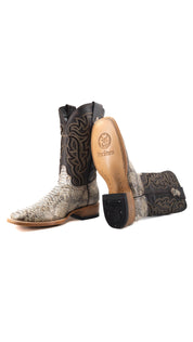 Bruce Python Square Toe Cowboy Boot