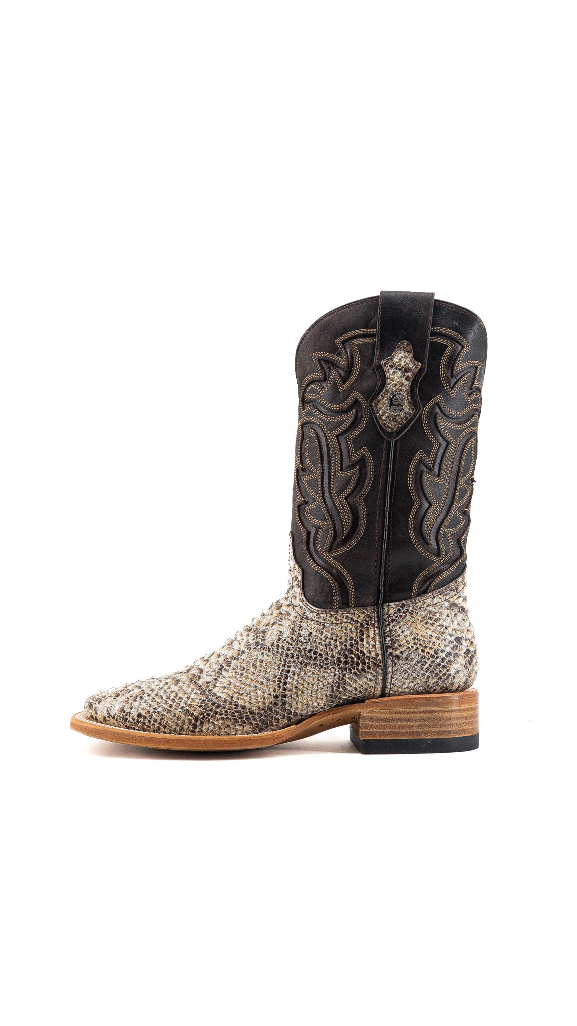 Bruce Python Square Toe Cowboy Boot