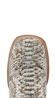 Bruce Python Square Toe Cowboy Boot