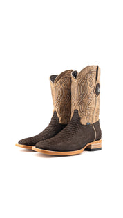 Renegate Python Square Toe Cowboy Boot