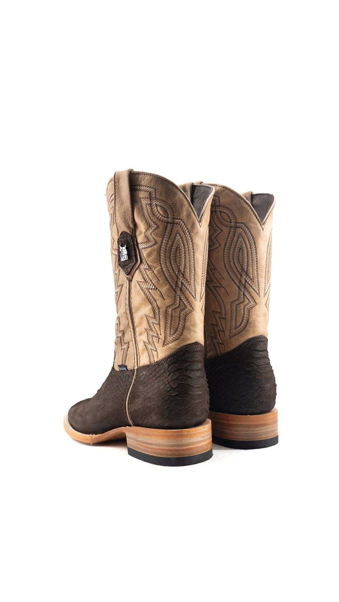 Renegate Python Square Toe Cowboy Boot